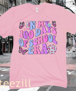 Gift For Girl In My 100 Days of School Shirt
