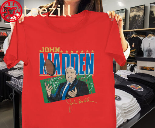 Legend Signature John Madden Shirt