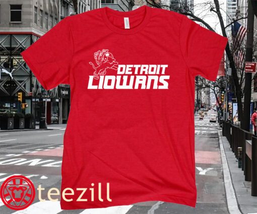 Logo Detroit Lions National Football Shirt