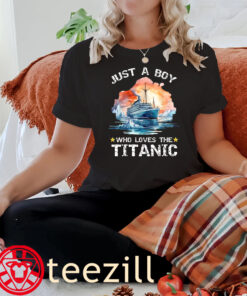 Men's Women Who Just Love The RMS Titanic T-Shirt