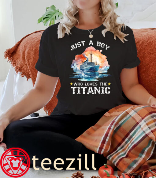 Men's Women Who Just Love The RMS Titanic T-Shirt
