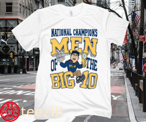 National Champions Men Of The Big 10 Shirt