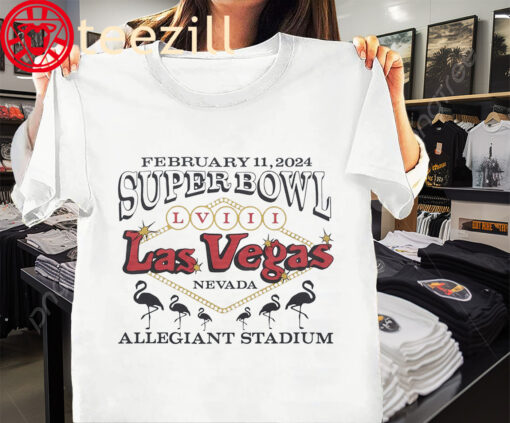 Nevada Super Bowl LVIII Las Vegas Allegiant Stadium Shirt