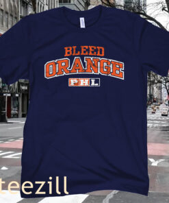 Philadelphia Flyers Bleed Orange Tee Shirt