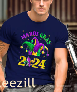 Premium Mardi Gras 2024 JGirls Boys Shirt