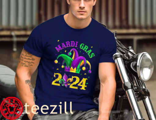 Premium Mardi Gras 2024 JGirls Boys Shirt