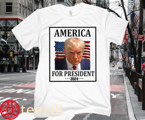 United States President 47 President America 2024 T-shirt Donald Trump