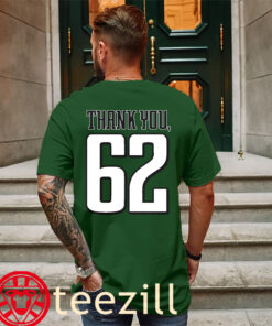 Thank You 62 Jason Kelce T-Shirt