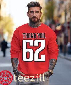 Thank You 62 Jason Kelce T-Shirt