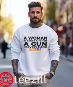 The A Woman In Every Kitchen A Gun In Every Hand Shirt