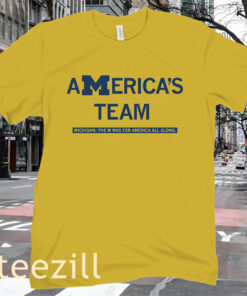 The America's Team Michigan Shirt