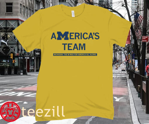 The America's Team Michigan Shirt