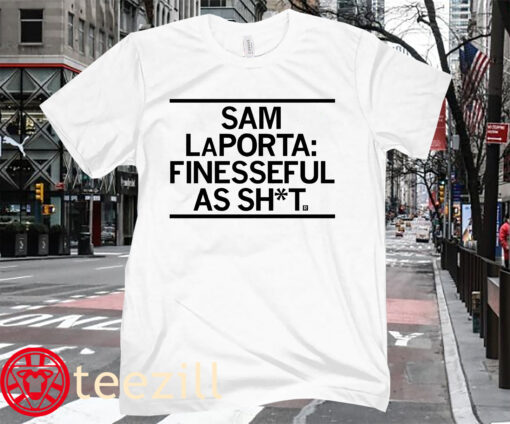 The Sam LaPorta Finesseful as Shit Tee Shirt