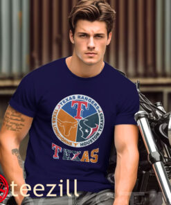 The TX Rangers TX Longhorn Houston TX Shirt