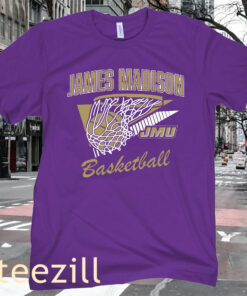 University James Madison Basketball T-Shirt
