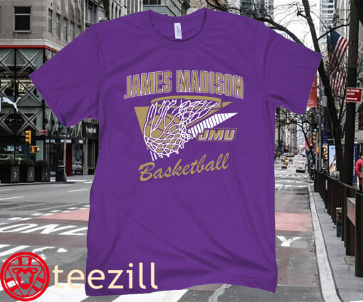 University James Madison Basketball T-Shirt