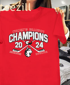 Women’s Beanpot Champions 2024 Northeastern Huskies Shirt