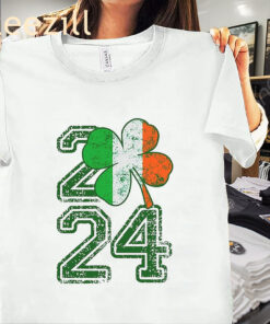 24 St. Patricks Day Art Print Casual Unisex Shirt