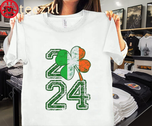 24 St. Patricks Day Art Print Casual Unisex Shirt