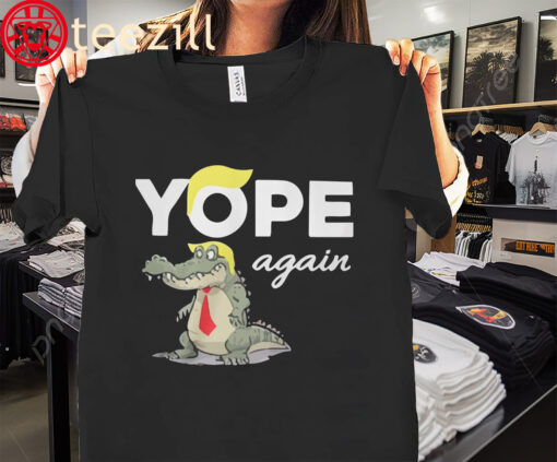 America Donal Trump Crocodile Yope Again Shirt