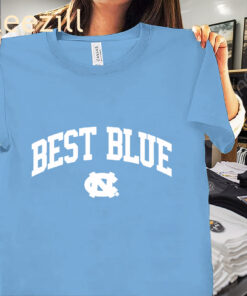 Best Blue UNC North Carolina Basketball Shirt