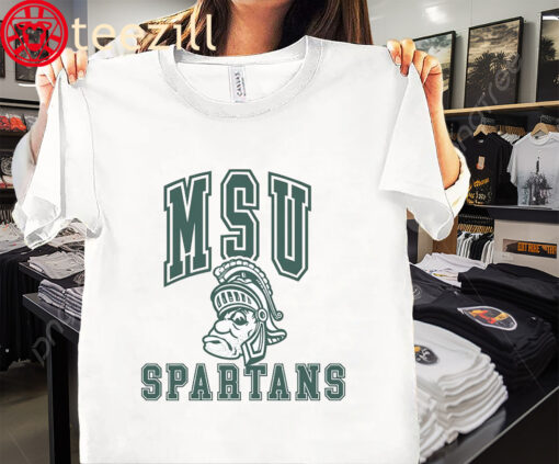 Big Logo Michigan State Spartans Shirt