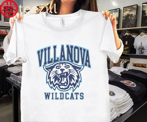 Big Logo Villanova Wildcats Shirt