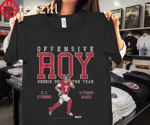 C.J Stroud - H-Town Made Rookie The Year Shirt