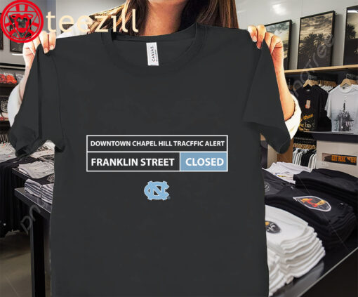 Franklin Street Closed UNC Basketball T-Shirt