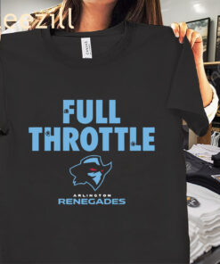 Full Throttle UFL Arlington Renegades Shirt
