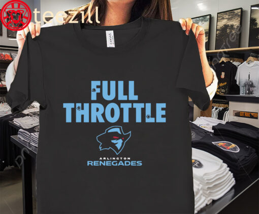 Full Throttle UFL Arlington Renegades Shirt