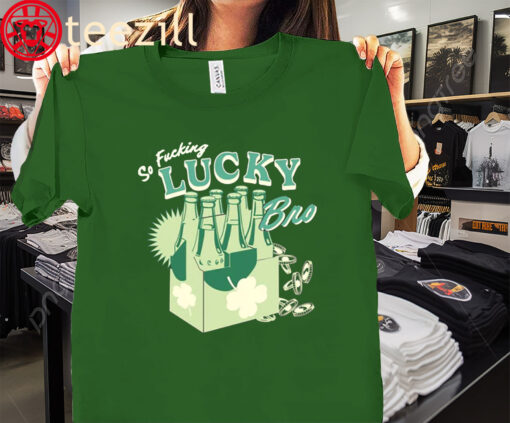 Gift Lucky Bro St. Patrick's Day T-shirt