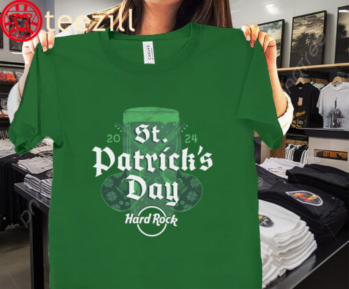 Green St Patrick's Day 2024 Adult Fit Tee in Forest Shirt