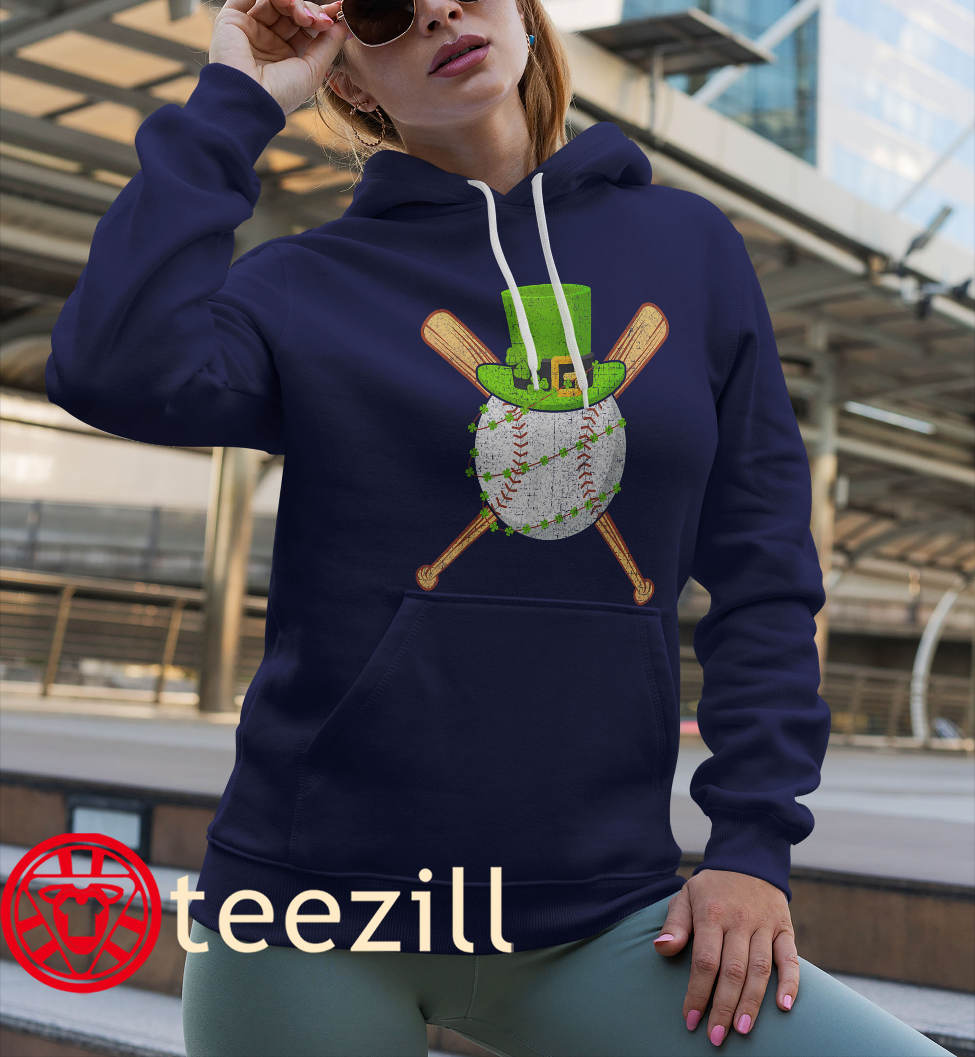 Happy Day St Patricks Baseball Shamrock Shirt - Image 2