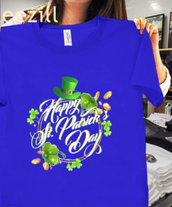 Happy USA St Saint Patrick's Day Shamrock Shirt