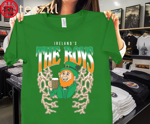 Ireland The Boys Lightning Tee Shirt