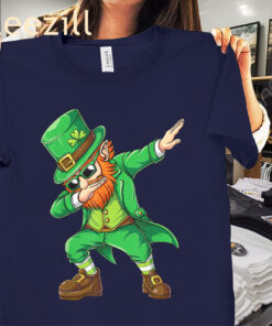 Irish Leprechaun Dabbing St Patricks Day Shirt