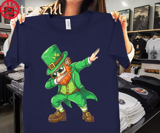 Irish Leprechaun Dabbing St Patricks Day Shirt