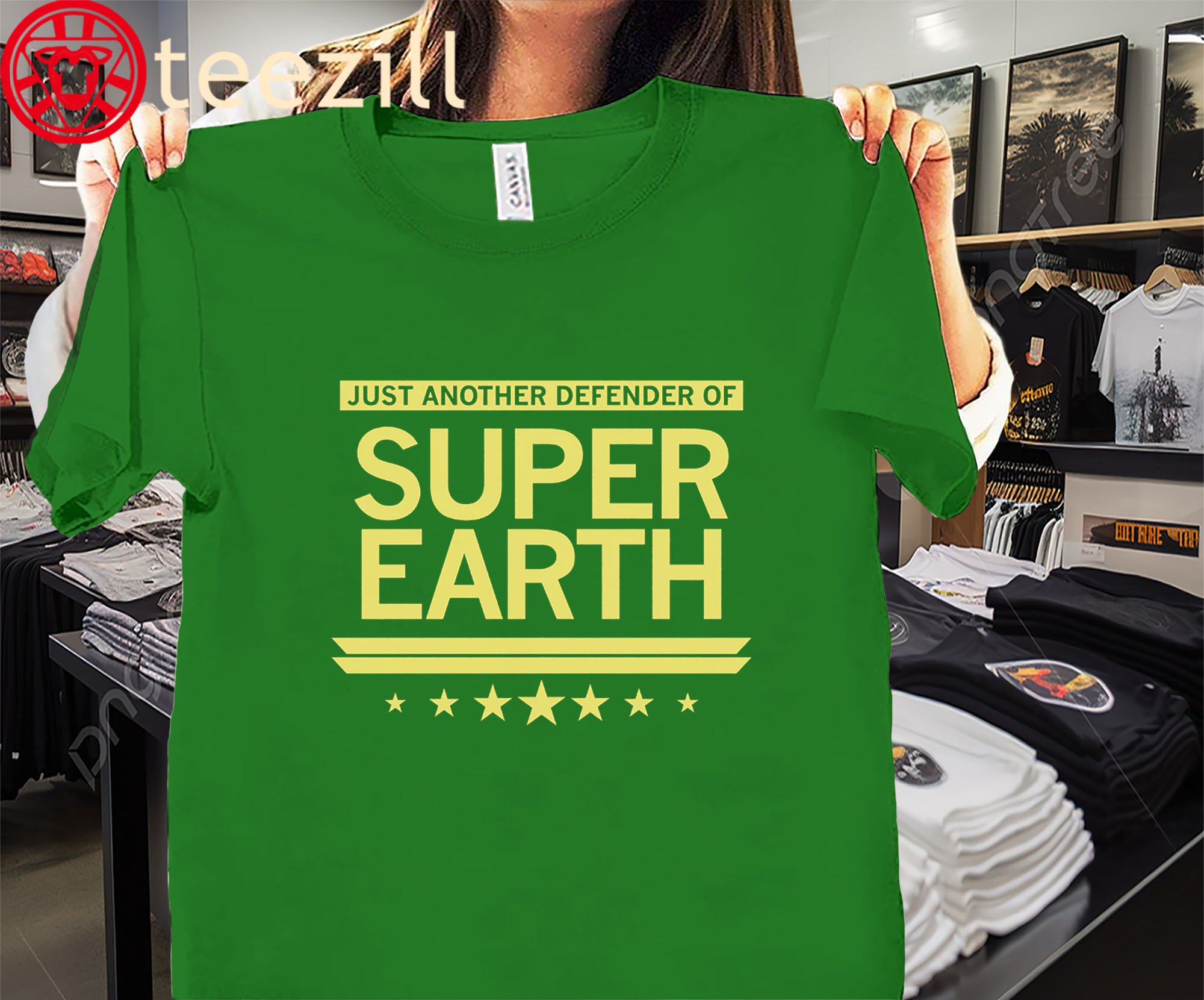 Just Another Defender of Super Earth Tee Shirt