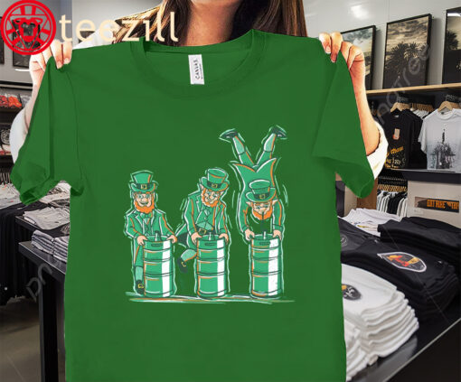 Keg Stand! Leprechaun Drink Beer Keg St. Patricks Day Shirt