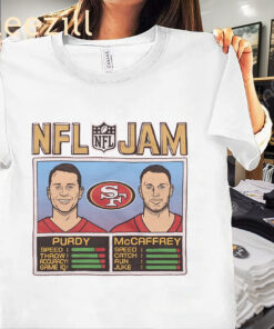 Super Christian McCaffrey & Brock Purdy San Francisco 49ers NFL Shirt