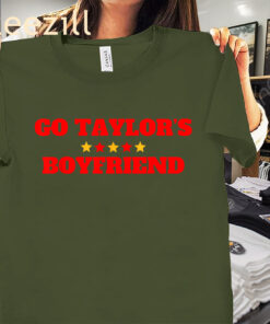 Play Go Taylor's Boyfriend Football Fan 87 T-Shirt