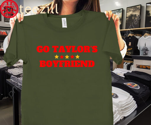 Play Go Taylor's Boyfriend Football Fan 87 T-Shirt