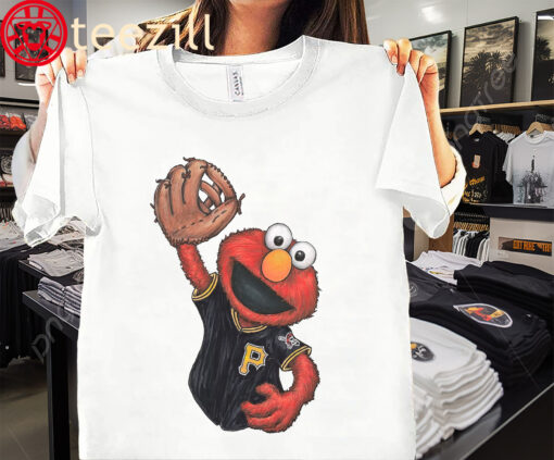 Poster Print Pittsburgh Pirates Elmo Shirt