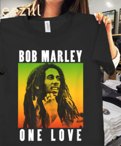 Posters Bob Marley One Love Gradient Shirt