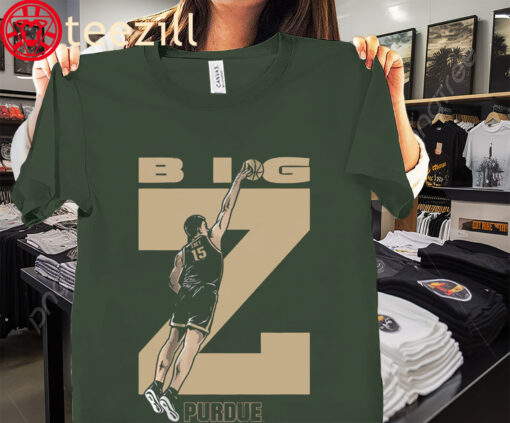 Purdue Men's Basketball Zach Edey Big Z Shirt