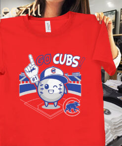Red Ball Boy Chicago Cubs Fanatics Shirt