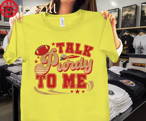 Retro Men Women Talk Purty To Me Tshirt