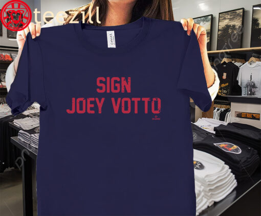 Sign Joey Votto Shirt Cincinnati Baseball