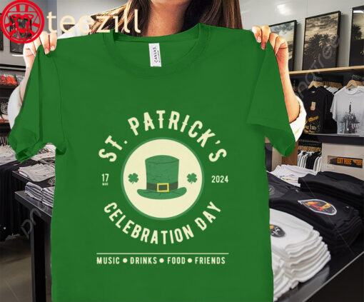 St Patrick's Celebration Day 2024 Tee Shirt